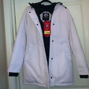 RARE WHITE CANADA GOOSE PARKA S